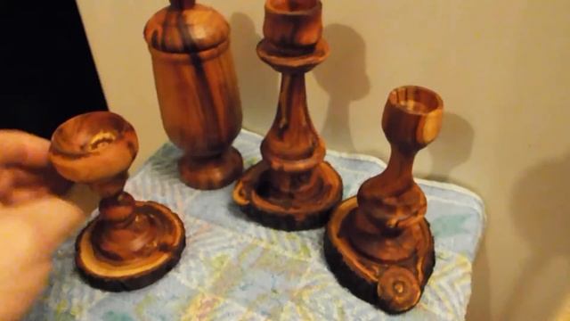 мастер класс - токарь по дереву - Садовые гнилушки смотреть онлайн