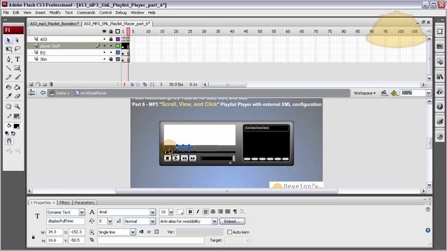 7. Wrap It Up - Flash Scroll List MP3 Player AS3 XML Playlist Tutorial смотреть онлайн