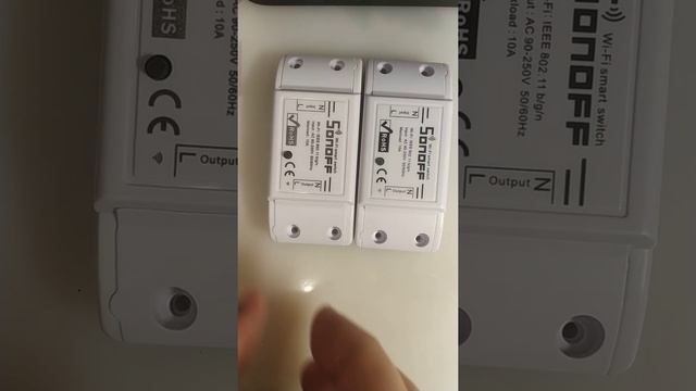 Sonoff Basic Rf R2 обзор и сравнение с первым поколением.