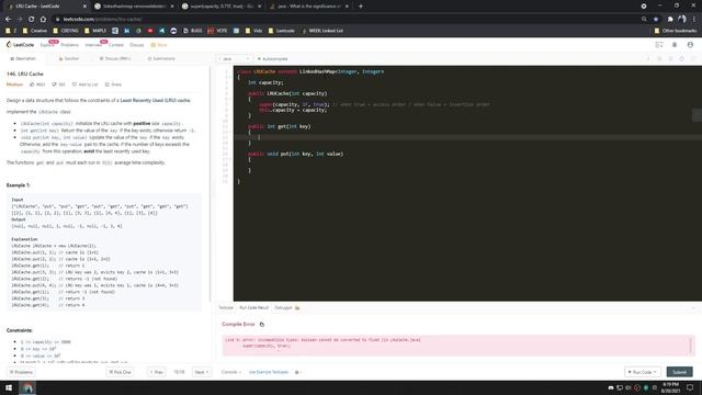 146. LRU Cache (Leetcode) смотреть онлайн