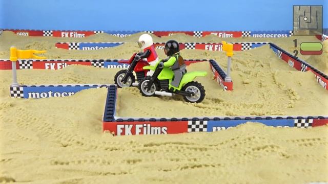 Lego Motocross Race смотреть онлайн