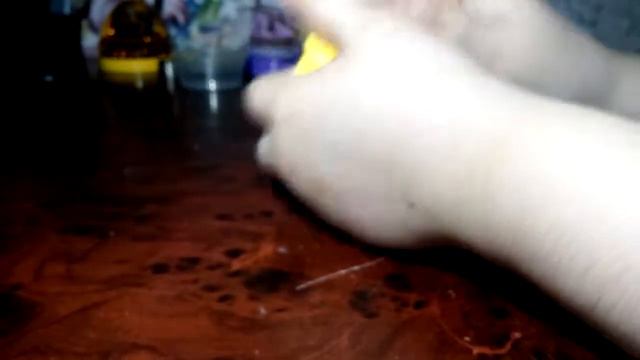 Увеличила слайм в 20 раз ! +СтопМоушен и мяуканье Милорда в конце