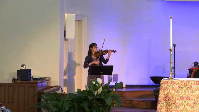 Gigue from Partita #3 in E Major for Unaccompanied Violin by J.S. Bach (BWV 1006) - Marlisa Woods смотреть онлайн