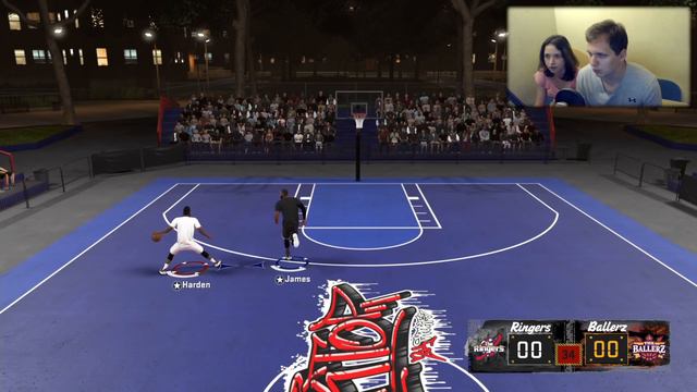 ТРАДИЦИОННЫЙ И ВЕСЁЛЫЙ БАТТЛ ПРОТИВ ДЕВУШКИ! ● NBA 2K18 смотреть онлайн