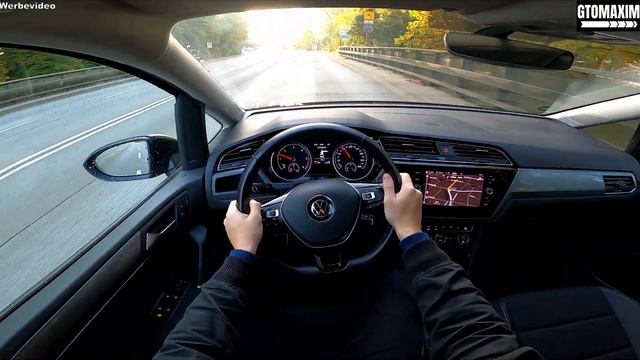 2021 VW Touran 2.0 TDI Active - pov test drive смотреть онлайн