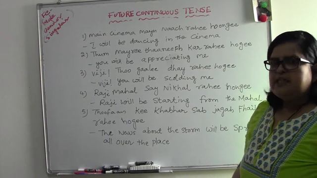 FUTURE CONTINUOUS TENSE (PART-3) - SPOKEN HINDI - TELUGU TRANSLATE смотреть онлайн