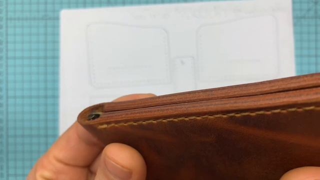Зажим для денег + бесплатная выкройка смотреть онлайн