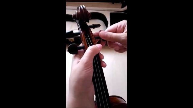 Как поменять струну на скрипке смотреть онлайн