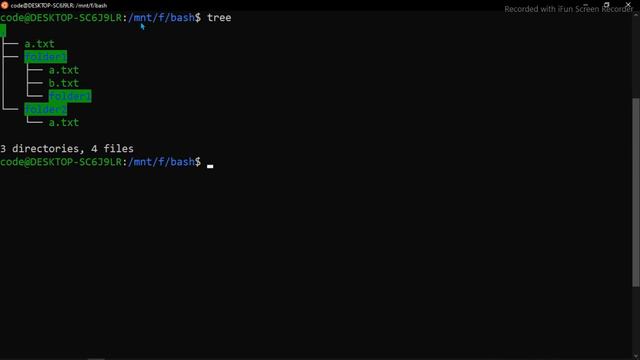 Tree Command || Bash Scripting || Shell Scripting || By Designer Code смотреть онлайн
