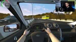 КУПИЛ LADA GRANTA ИЗ ПОД ДЕДУШКИ, СУЕТУ НАВЕСТИ ОХОТО! - РЕАЛЬНАЯ ЖИЗНЬ CITY CAR DRIVING с РУЛЕМ!