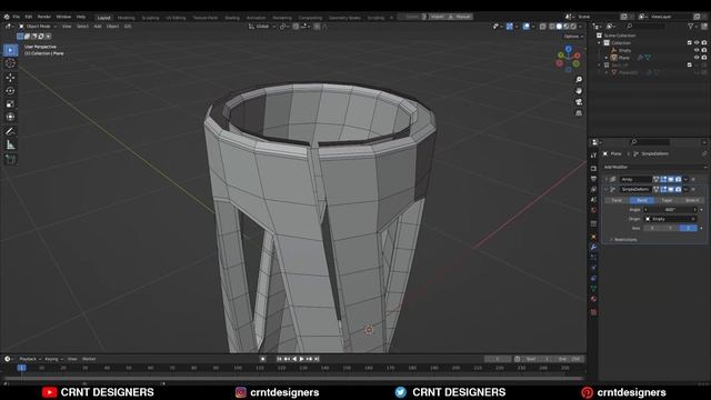 What is the Easiest Way to Model this _ Blender Subdivision Surface Modeling Tutorial #37 смотреть онлайн