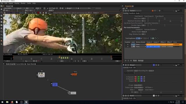 Natron Lesson 14 - Tracker and Match Move to Map to a Path смотреть онлайн