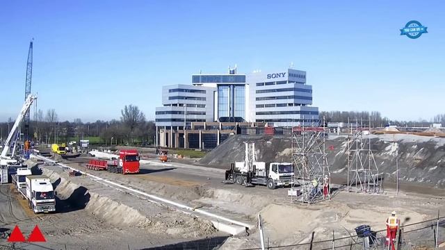 Installation of BEBO Precast Concrete Arch and Reconstructing Ford End Road Bridge смотреть онлайн