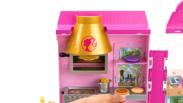 BARBIE, НАБОР игровой "Гриль-ресторан", с куклой смотреть онлайн