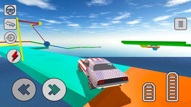 Impossible Car Stunts on Track - Crazy GT Sports Car Racing #4 - Gameplay Android смотреть онлайн