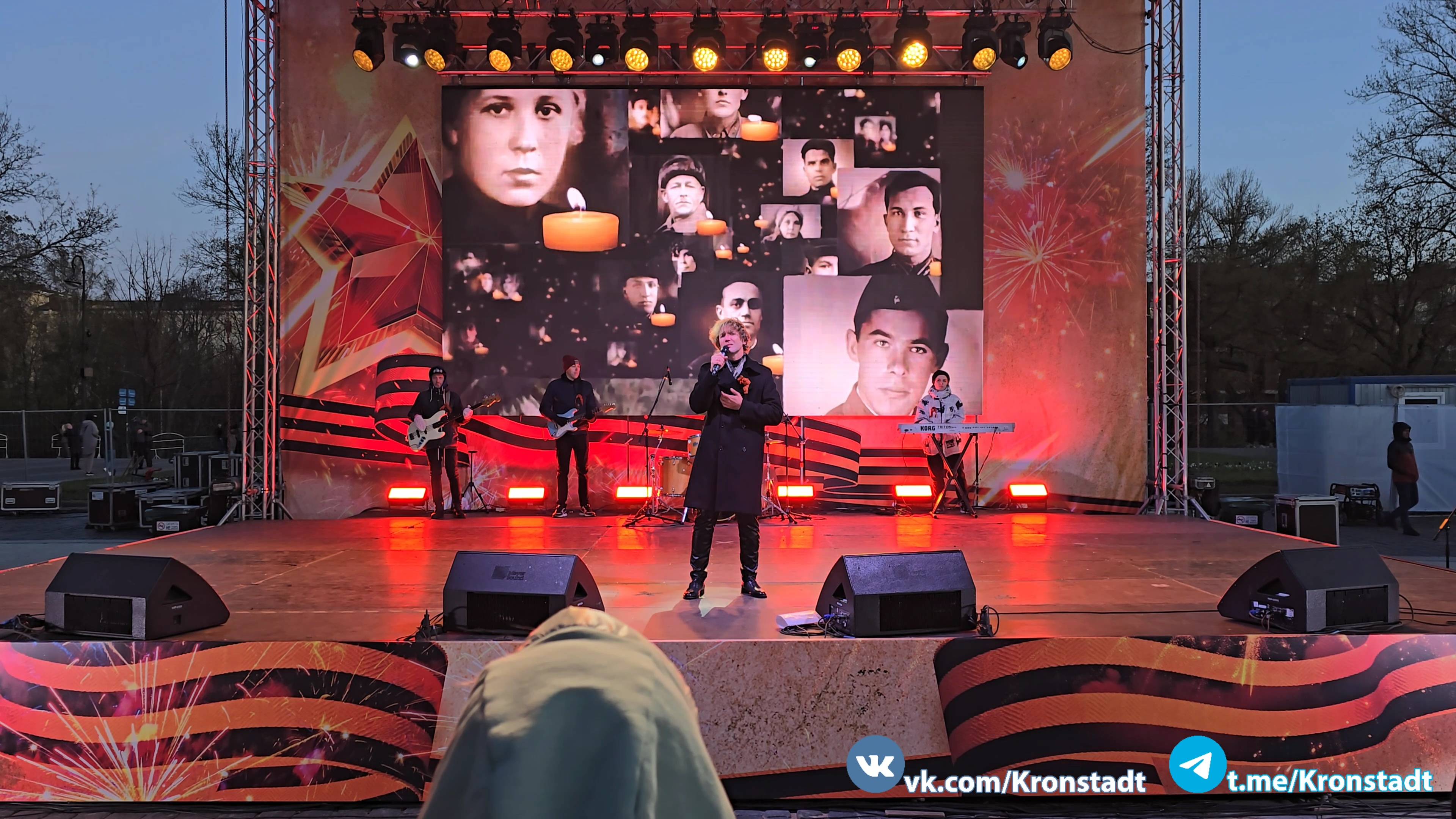 Соловьи ("...не тревожьте солдат") — Евгений Южин / Кронштадт 9 мая 2024 г. смотреть онлайн