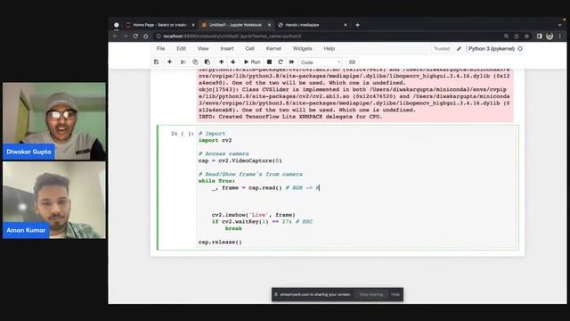 Virtual Painter OpenCV Project | Hand Gesture Recognition | Computer Vision смотреть онлайн