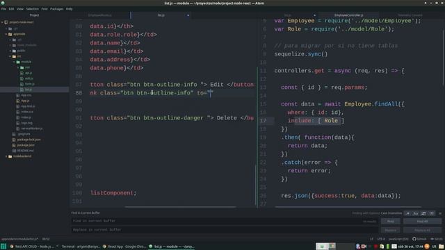 Rest API CRUD – Node.js + express + React.js + MySQL Part 5: Edit / Get смотреть онлайн