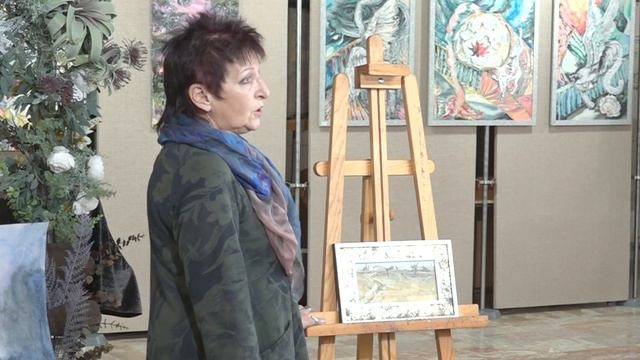 Выставка Наташи Коптилкиной в Троицком центре культуры и творчества. Знакомство с работами. Выпуск смотреть онлайн