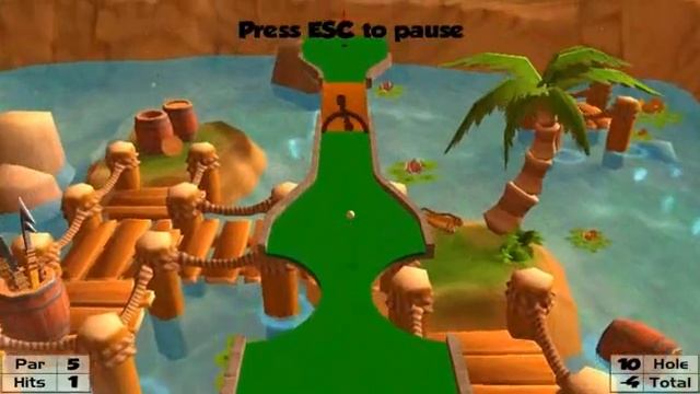 Mini Golf Island Game Walkthrough смотреть онлайн