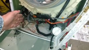 как разобрать стиральную машину Hansa