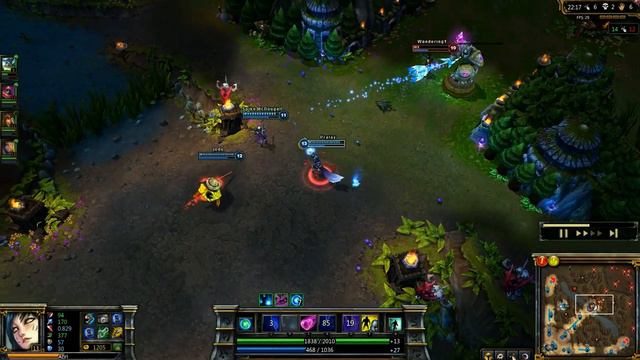 Ahri Lol Ashe Ult Kill Ashe смотреть онлайн