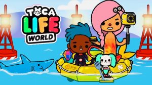 ТОКА БОКА ОБНОВЛЕНИЕ ! Неоновый дом ! Сериал про котенка  Опасное приключение !  Toca Life World
