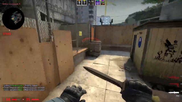 Играю в напарники на карте Overpass CSGO #csgo смотреть онлайн