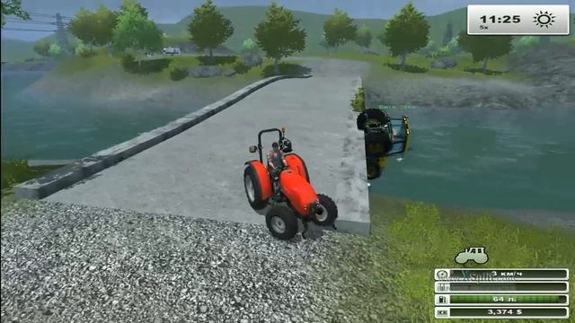 Играем в Farming Simulator 2013 смотреть онлайн