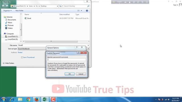 How to Password Protect an Excel File from Opening Bangla смотреть онлайн