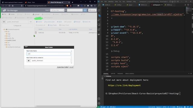 React Curso: 66 Aplicación React de Ajedrez Desplegada en un Hosting Web смотреть онлайн