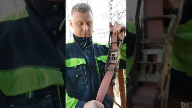 Ремень + трещётка. Как крепить груз правильно