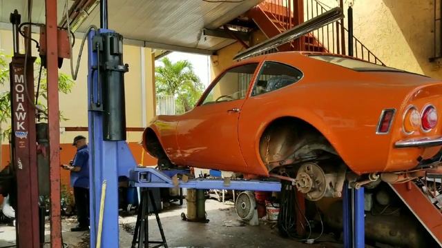 New brakes for my Opel Gt 1973 смотреть онлайн