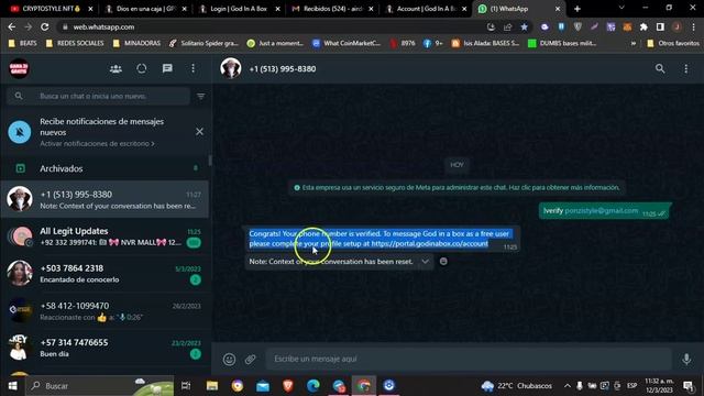 ??COMO TENER CHAT GPT EN WHATSAPP DESDE VENEZUELA??❤️METODO FACIL Y 100% COMPROBADO☺️? ?️LIMITADO?️ смотреть онлайн