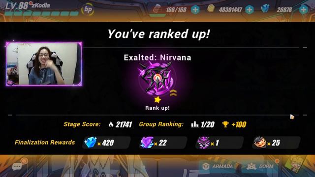 I ranked up to Nirvana Abyss for the first time (Honkai Impact 3rd) смотреть онлайн
