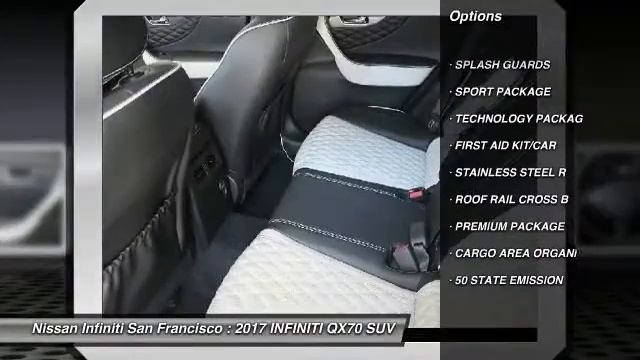 2017 INFINITI QX70 San Francisco CA 2851 смотреть онлайн