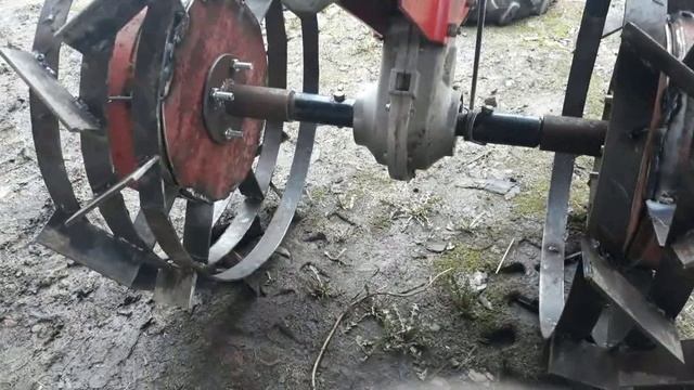 Грунтозацепы для мотоблока, монстры готовы к работе смотреть онлайн