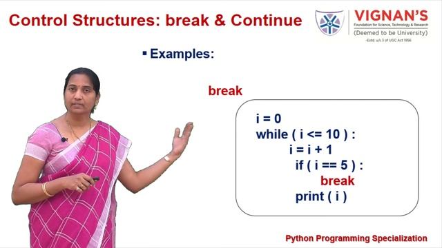 Python: break and continue with Loops, while...else and for...else смотреть онлайн