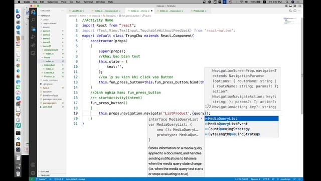 React Native - Navigation Home - ListProduct - Detail (Phần 1) смотреть онлайн