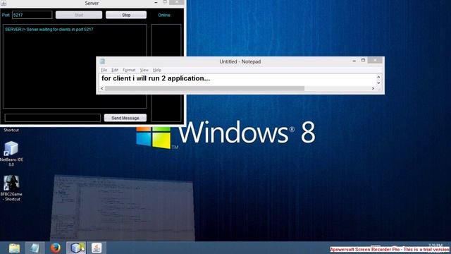 Chat Application using TCP Socket in Java смотреть онлайн