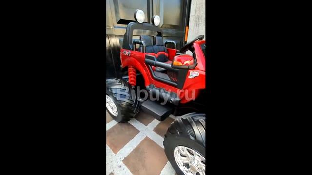 Детский электромобиль Ford Ranger Monstr Truck, красный смотреть онлайн