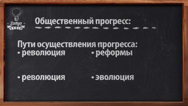 Обществознание. ЕГЭ. Урок №16. "Общественный прогресс". смотреть онлайн
