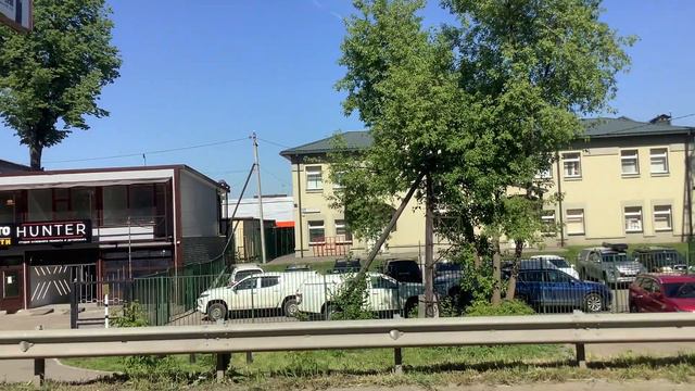 Поездка на автобусе 45 от станции Подлипки до станции Пушкино смотреть онлайн