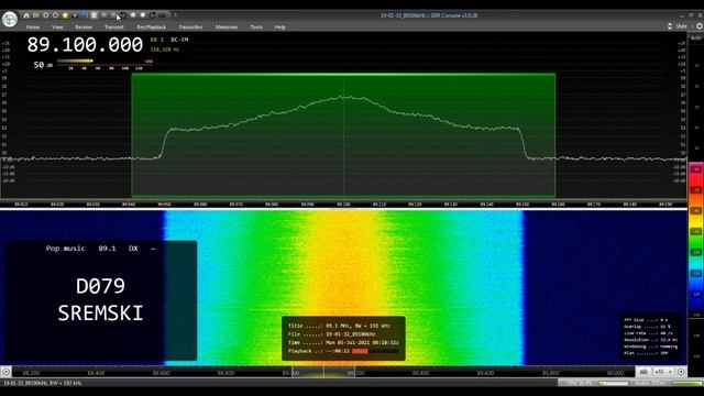 [Es] SRB: Sremski Radio, Šid - 89.1MHz 1601utc - 04.07.2021 смотреть онлайн