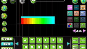 как сделать переливающийся фон в геометри деш