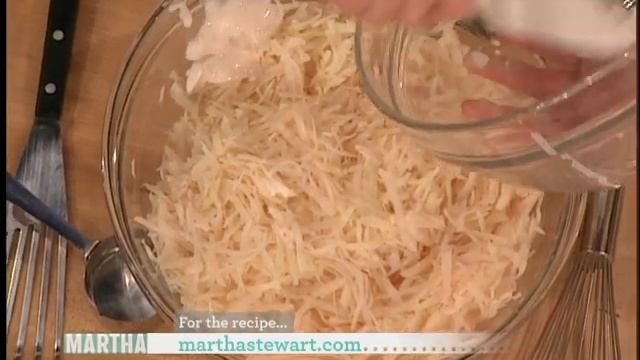 Potato Latkes Recipe for Hanukkah- Martha Stewart смотреть онлайн