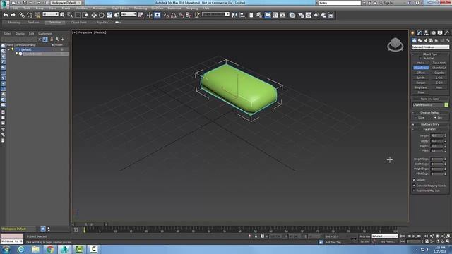 3ds Max 03-04 Creating a Chamfer Box Extended Primitive смотреть онлайн