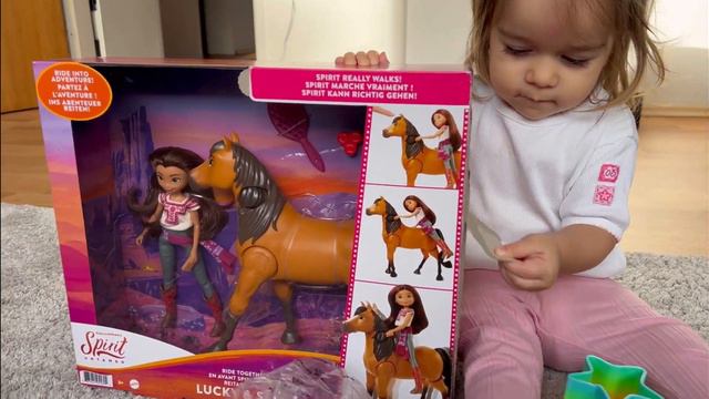 Распаковка игрушки из мультика «Спирит» Лошадка спирит смотреть онлайн