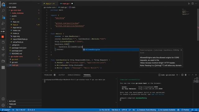 How to Handle CORS in Your Golang Application смотреть онлайн