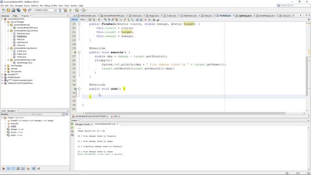Command Pattern 6/6 - Undo - (RPG Game) смотреть онлайн